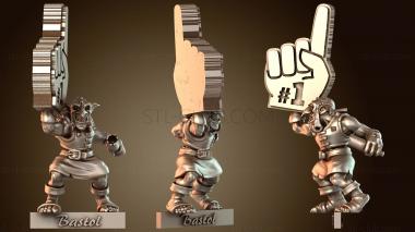 3D модель Гоблин Кровавый Кубок Улиган Крушитель (STL)