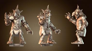 3D модель Гоблин Кровавый Кубок Тролль Свирепый (STL)