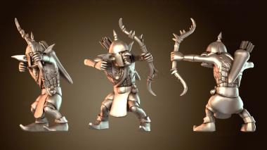 3D модель Гоблинский лук (STL)