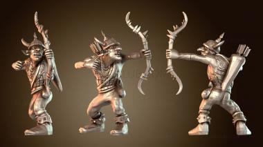 3D модель Гоблинский лук смертоносный (STL)