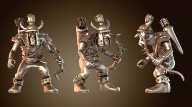 3D модель Гоблинский лук интенсивный (STL)