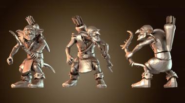3D модель Гоблинский лук выпущен (STL)