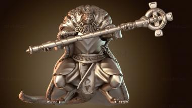 3D модель Пещеры гоблинов, гигантский крысиный король, главный тиран (STL)