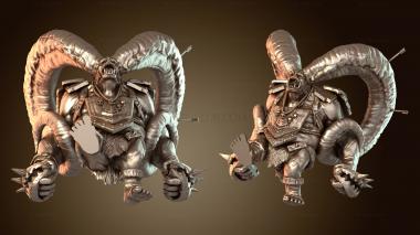 3D модель Пещеры Гоблинов, Таран Тролль Огромный (STL)