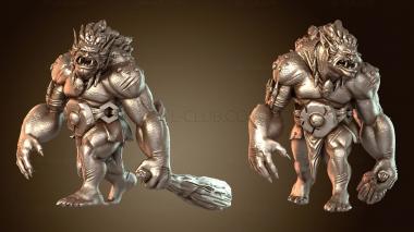 3D модель Пещеры гоблинов Каменный тролль (STL)