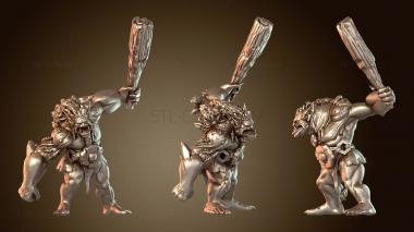 3D модель Пещеры гоблинов. Удар каменного тролля. (STL)
