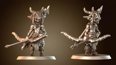 3D модель Гоблин-коммандос-лучник (STL)