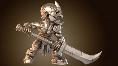 3D модель Гоблинская глефа (STL)