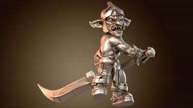 3D модель Гоблин Глефа НВСУПС Несвязанный (STL)