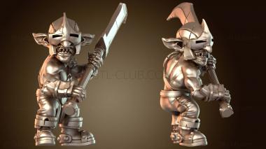 3D модель Гоблин Глефа Вэлиант (STL)