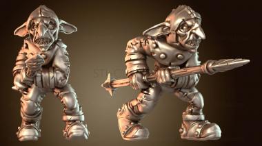3D модель Удар копьем гоблинов (STL)