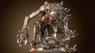 3D модель Грот гоблинов Дикий пещерный тролль (STL)