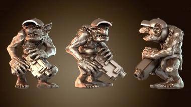 3D модель Гоблины-стрелки, ловкие гоблины (STL)