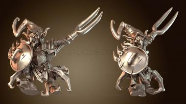 3D модель Гоблины-мародеры могущественные (STL)