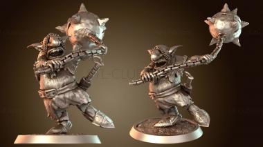 3D модель Атака гоблинов-монахов (STL)