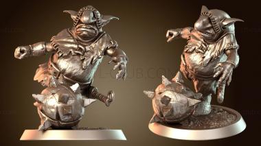 3D модель Штраф для гоблина-монаха (STL)