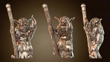 3D модель Гоблин-мистик или шаман (STL)