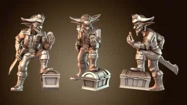 3D модель Гоблин-пират (STL)