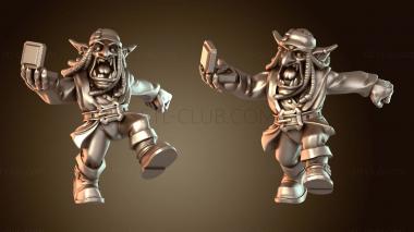 3D модель Гоблин Пират Харди (STL)