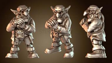 3D модель Гоблин Пират Интенс (STL)