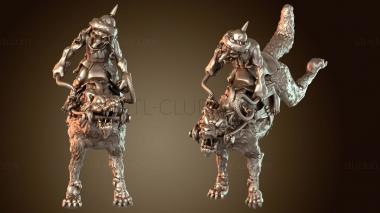 3D модель Гоблины-рейдеры Grim (STL)