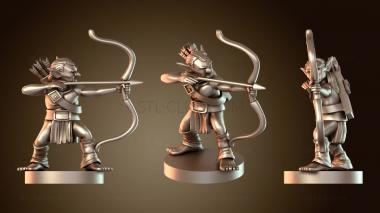 3D модель Гоблин дальнего боя (STL)