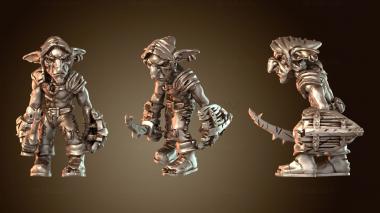 3D модель Гоблин-часовой (STL)
