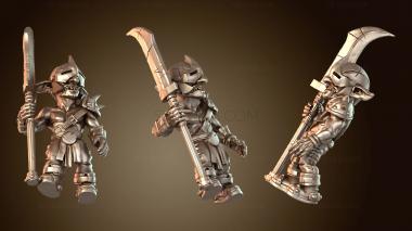 3D модель Гоблин-часовой Авангард (STL)