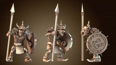 3D модель Гоблинское копье цепкое (STL)