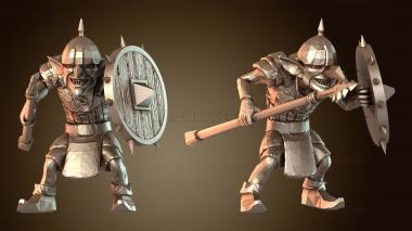 3D модель Стойкое копье гоблина (STL)