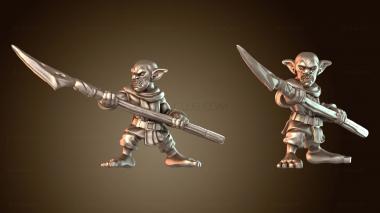 3D модель Тактическое копье гоблинов (STL)