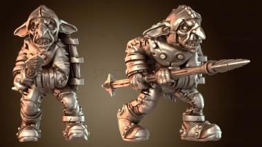 3D модель Гоблинское Копье Молодая Кровь (STL)