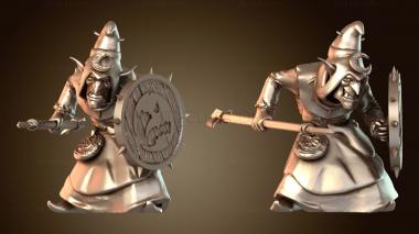 3D модель Гоблин-копьеносец-фанатик-близнец (STL)