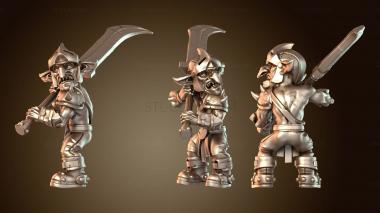 3D модель Острый меч гоблинов (STL)