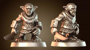 3D модель Закаленный меч гоблина (STL)
