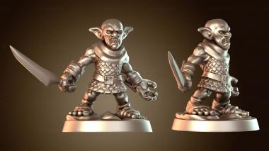 3D модель Насмешка «Иди ко мне» с гоблинского меча (STL)