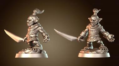 3D модель Гоблинский меч: «Приди ко мне, насмехайся» (STL)