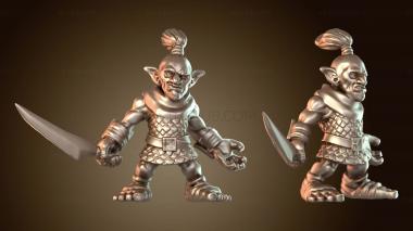3D модель Гоблинский меч, приди ко мне, свирепая насмешка (STL)