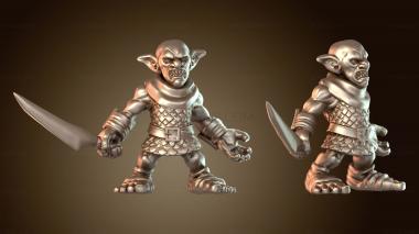 3D модель Гоблинский меч, иди ко мне, насмешка, агрессивная (STL)