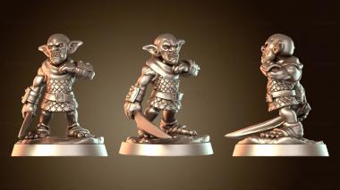 3D модель Насмешка над шеей гоблинского меча (STL)