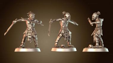 3D модель Гоблины Мечи Доблестные (STL)