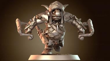 3D модель Гоблин-танк-воин (STL)