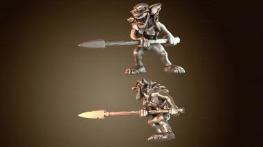 3D модель Копье отряда гоблинов (STL)