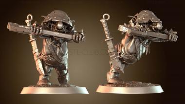 3D модель Гоблинский воинственный уклон (STL)