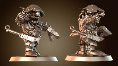 3D модель Гоблинская воинственная насмешка (STL)
