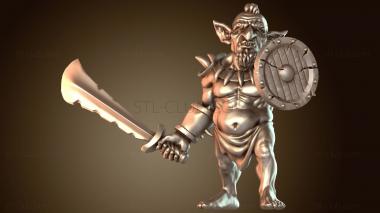 3D модель Гоблин-воин (STL)