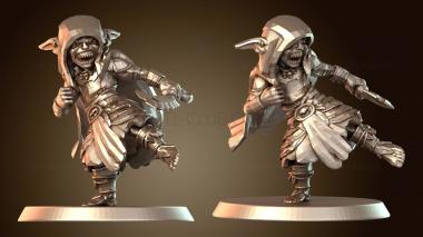 3D модель Гоблин-воин-дикарь (STL)