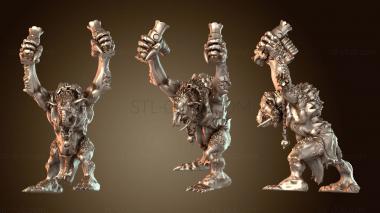 3D модель Goblin Gitlauncher Поддержка троллей (STL)