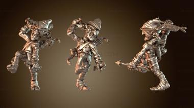 3D модель Гоблины-лучники и повара-гоблины-метатели стрел (STL)