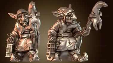 3D модель Гоблины-лучники и повара-гоблины-волшебники (STL)